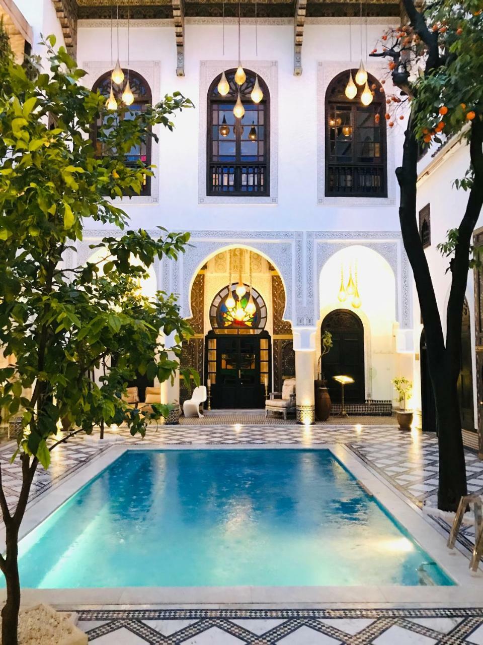 Riad Maison Bleue And Spa Fez Esterno foto